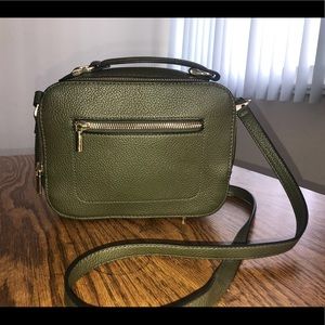 Olive Green cross body bag